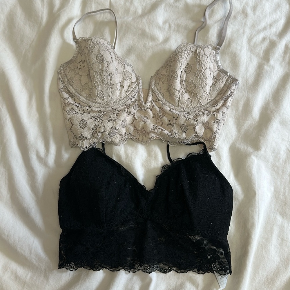 Arie and Garage Bralettes